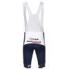 Fietsbroek Kort met Bretels 2024 Intermarche Wanty - Blauw